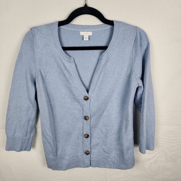 J Jill V-neck Button Up Cardigan Sweater SIZE  Extra Small - Picture 1 of 6